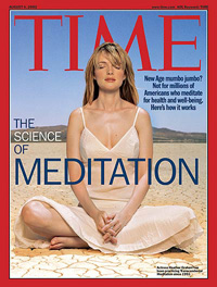 Meditation en Couverture du Time